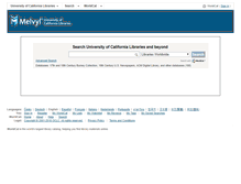 Tablet Screenshot of melvyl.worldcat.org